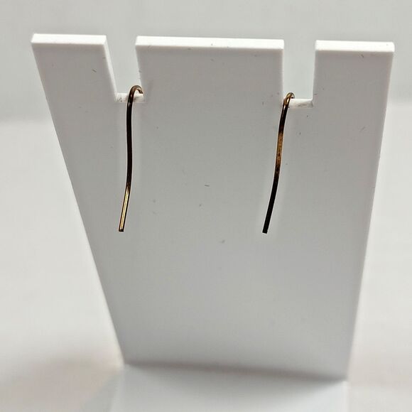 Amber Tone Necklace Earrings Set Faceted Beads Gold Chain Statement 16" - 19" - Picture 8 of 16